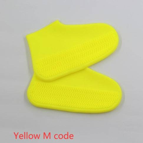 Men and women hiking slip wearable easy to carry silicone rain boots - YLORESHOP