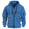 Outerwear Pocket Decorated Sporty Casual Hoodie For Men - YLORESHOP