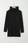 Solid Color Long-sleeved Turtleneck Knitted Sweater - YLORESHOP