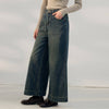 Retro Style High Waist Jeans Women's Pocket - YLORESHOP
