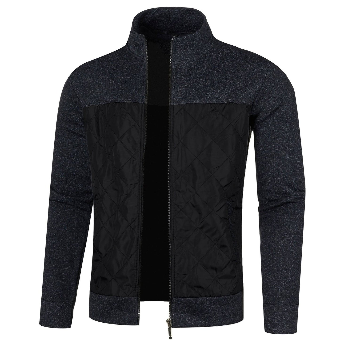 Capispalla cardigan con cerniera da uomo autunno e inverno