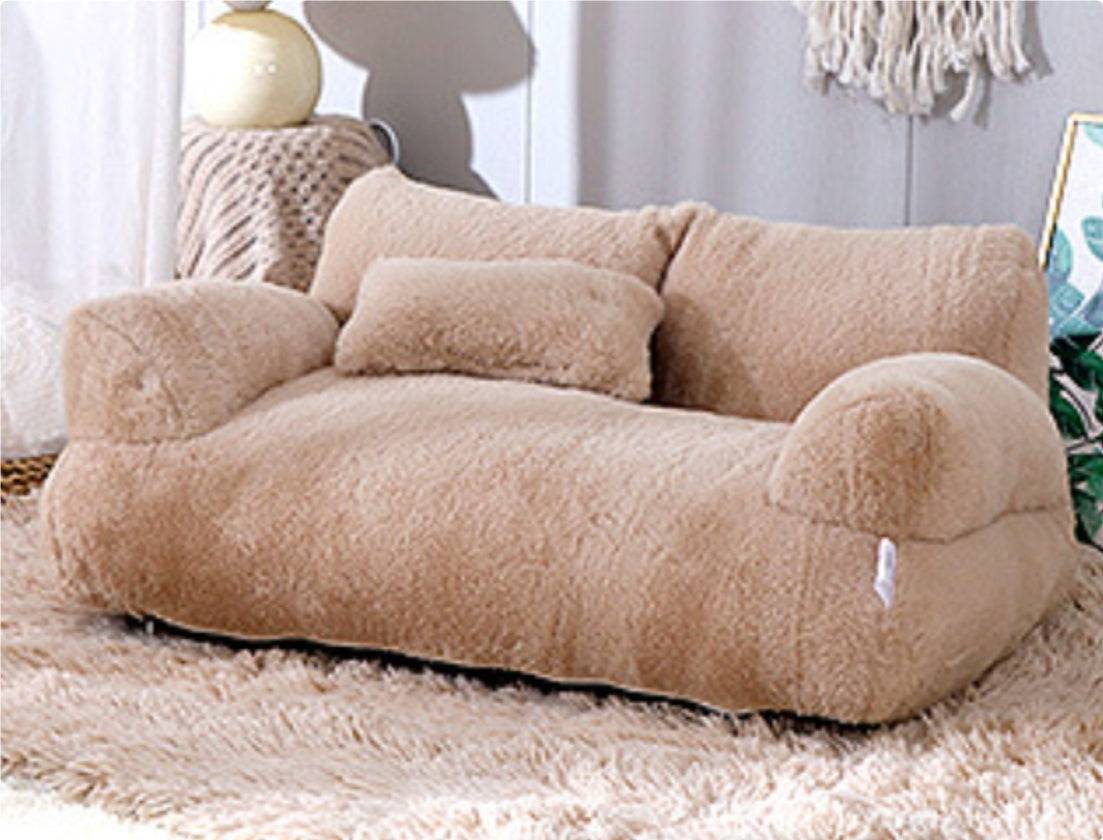 Divano letto per gatti di lusso Letto invernale per gatti caldo nido per animali domestici per cani di piccola taglia media Gatti Comodo letto per cuccioli di peluche Forniture per animali domestici