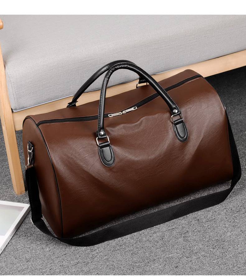 Fashion Commuter Leather Portable Travel Bag