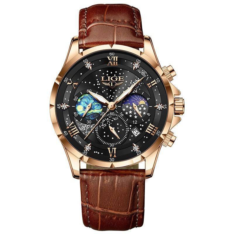 Men's Quartz Fashion Waterproof Business Watch - YLORESHOP