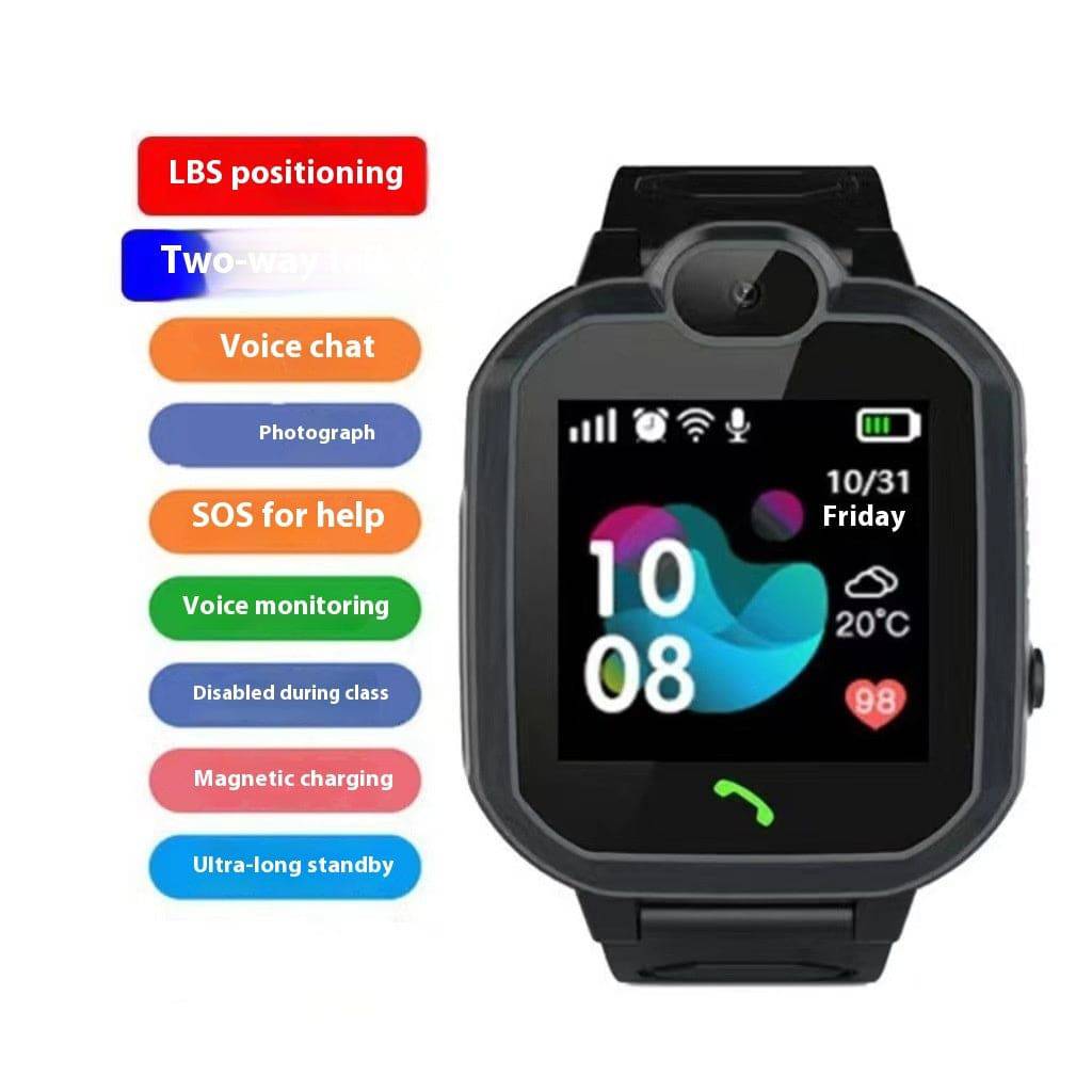 Smart Magnetic Charging Positioning Call Student Help Smart Watch - YLORESHOP