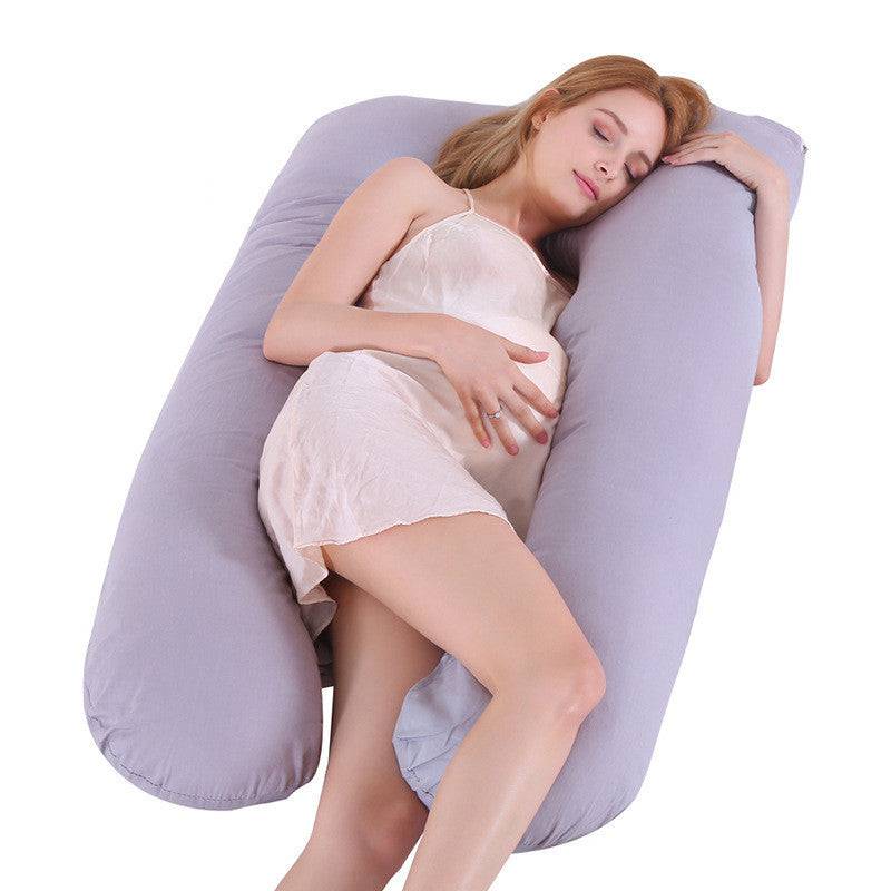 Summer Sleeping Support Pillow For Pregnant Women U Shape Maternity Pillows Pregnancy Ice Silk - YLORESHOP