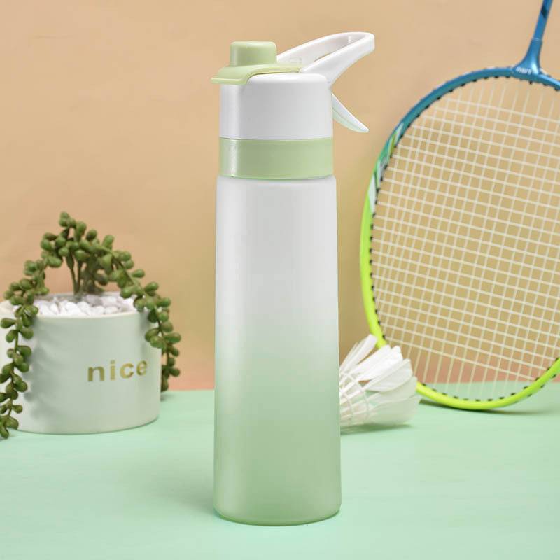 Spray Water Bottle For Girls Outdoor Sport Fitness Water Cup Large Capacity Spray Bottle Drinkware Travel Bottles Kitchen Gadgets - YLORESHOP