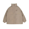 Winter New Padded Coat Hong Kong Style Loose Down Cotton-padded Jacket Fleece-lined - YLORESHOP