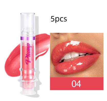 New Tube Lip Rich Lip Color Slightly Spicy Lip Honey Lip Glass Mirror Face Lip Mirror Liquid Lipstick - YLORESHOP