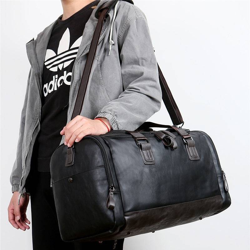 Men's Portable Travel Bag Crossbody Business Short Distance Business Bag Large Capacity - YLORESHOP