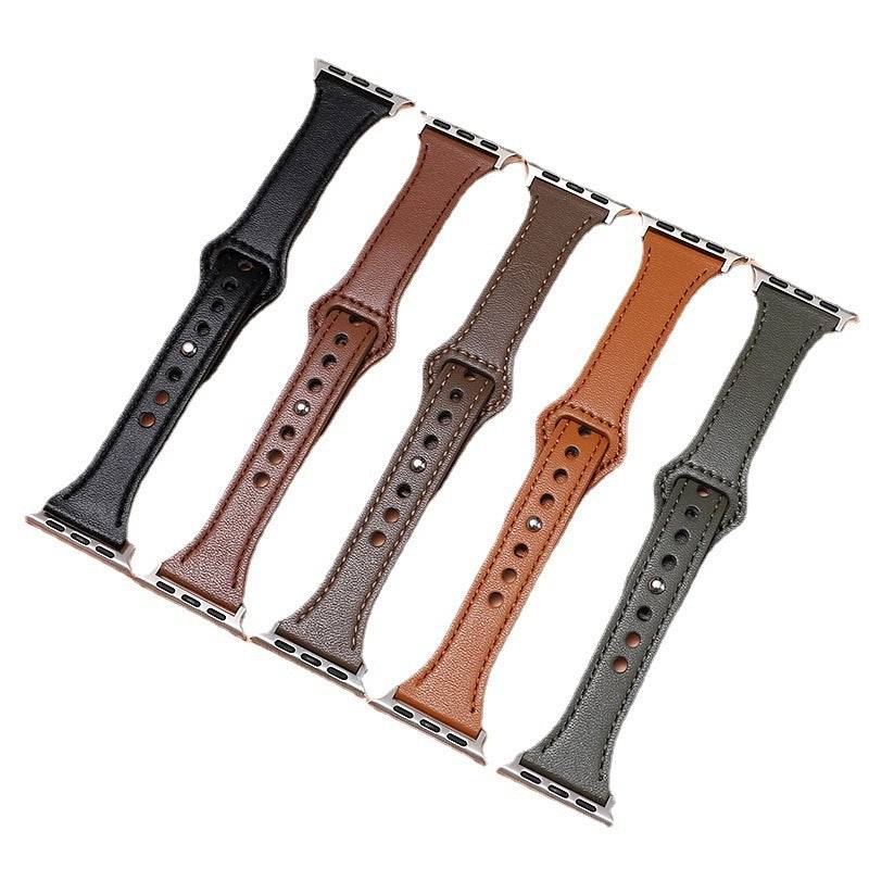 Universal Single Nail Small Waist Leather Strap - YLORESHOP