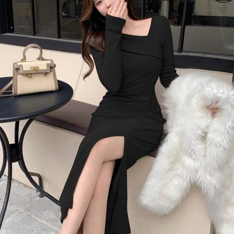 Slim Fit Slimming Waist Hip Skirt - YLORESHOP