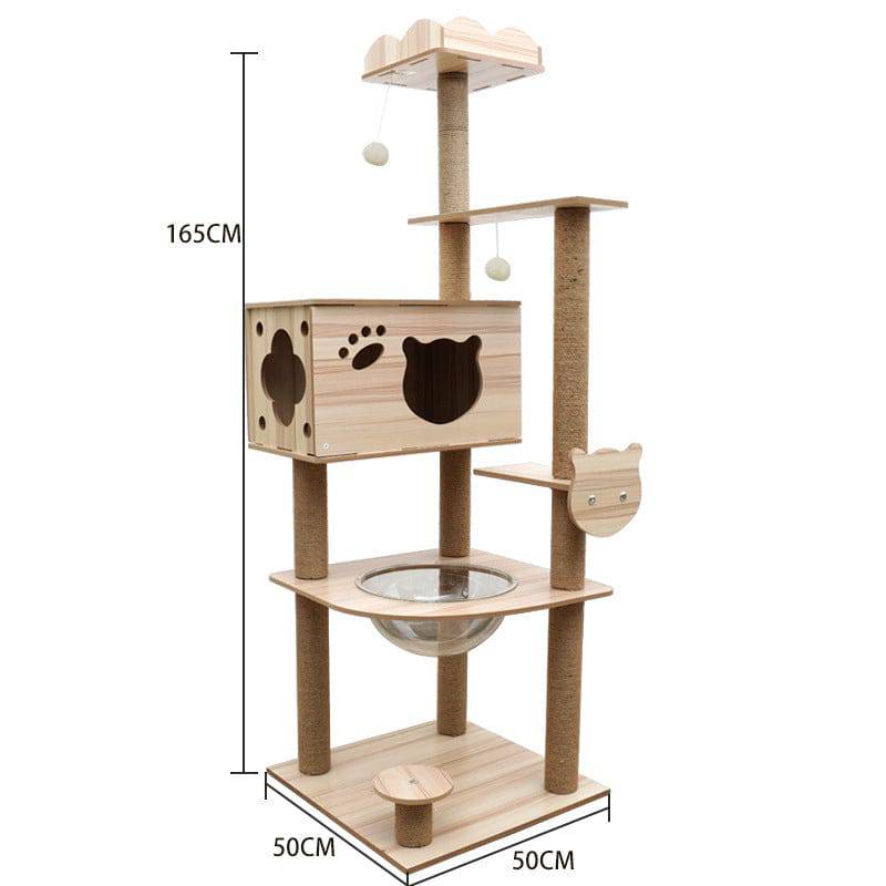 Cat Crawl Nest Scratching Board Forniture per alberi Capsula spaziale per giocattoli per animali domestici