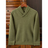 Men's Casual Fashion Collar Wool Pullover Sweater