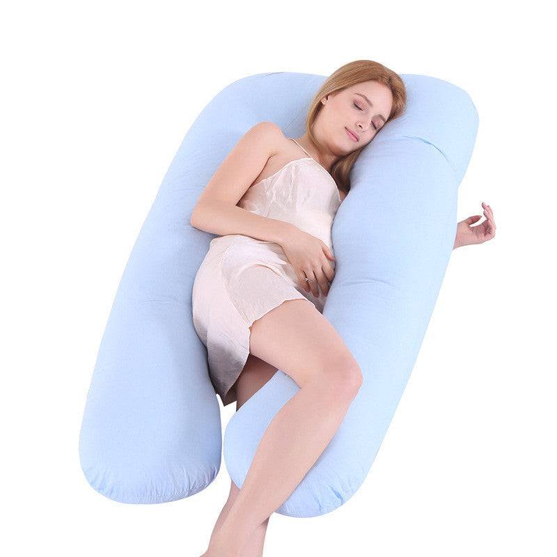 Summer Sleeping Support Pillow For Pregnant Women U Shape Maternity Pillows Pregnancy Ice Silk - YLORESHOP