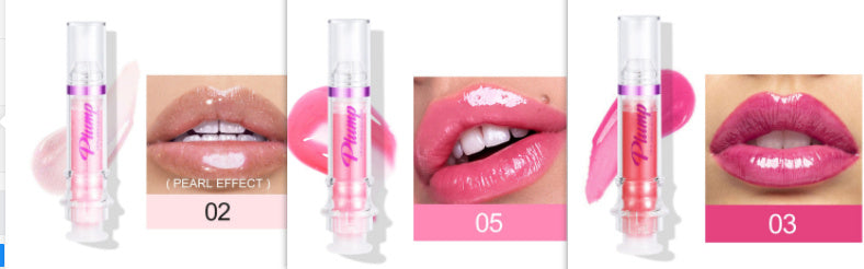 New Tube Lip Rich Lip Color Slightly Spicy Lip Honey Lip Glass Mirror Face Lip Mirror Liquid Lipstick - YLORESHOP