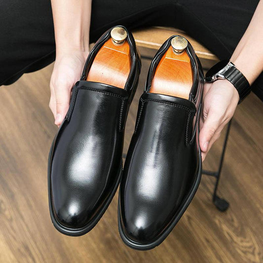 Scarpe da uomo in pelle casual inglesi da lavoro formali retrò