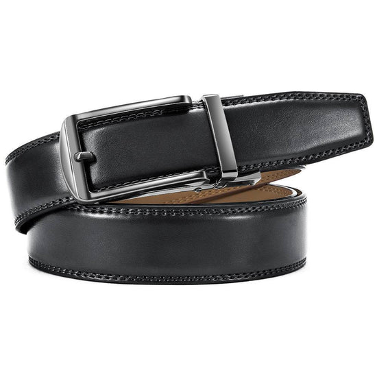 Reprint Anti-pull Alloy Automatic Buckle Belt Men - YLORESHOP