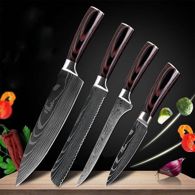 Carpenter's Special Set 6-piece Set 8-piece Set Knife Chef Knife Kitchen Knife Cooking - YLORESHOP