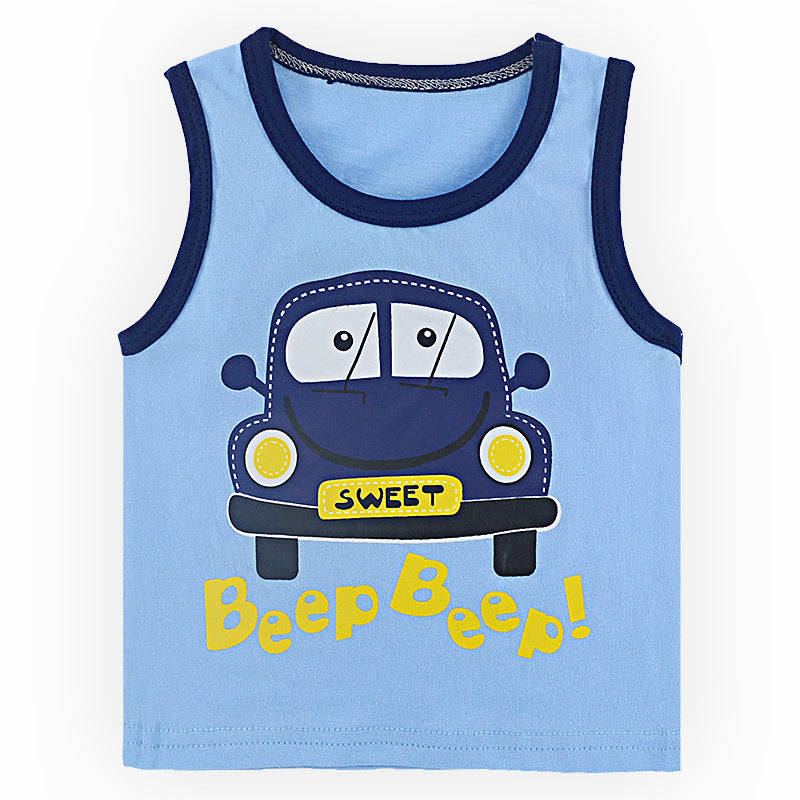 Children's cotton sleeveless vest - YLORESHOP