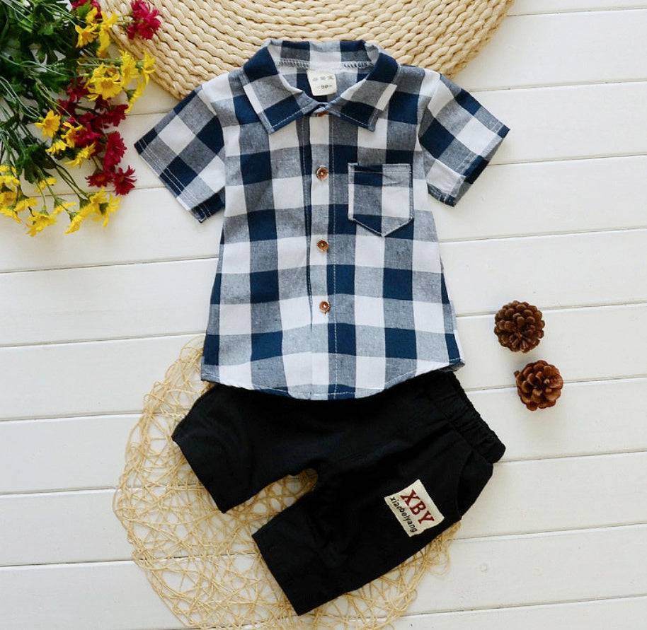 summer baby boys outfits sports - YLORESHOP