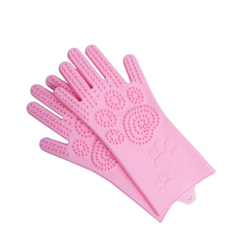 Silicone Heat-resistant Cleaning Brush Scrubbing Gloves - YLORESHOP