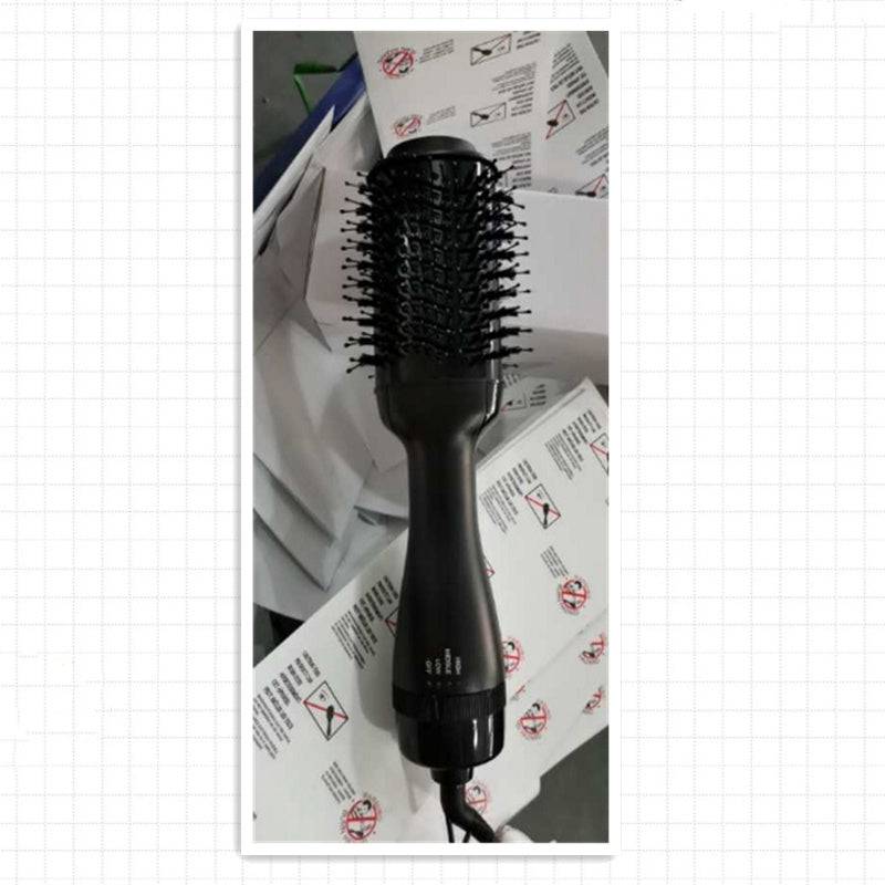 One-Step Electric Hair Dryer Comb Multifunctional Comb Straightener Hair Curling - YLORESHOP