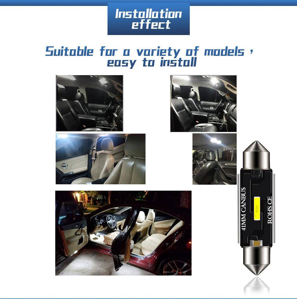 Car led car reading light