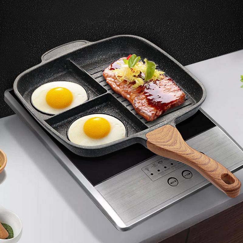 Maifanshi fried steak pot multi-function household omelette pan pan induction cooker non-stick pan - YLORESHOP