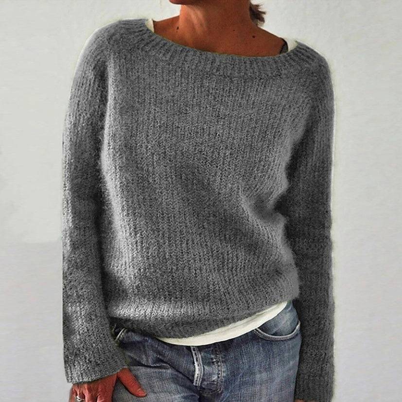 Static version basic sweater knit sweater - YLORESHOP