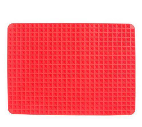 Non-Stick Silicone Pyramid Cooking Mat Baking Mat With Grid Versatile Oven BBQ Cooking Mat Heat-Resistant Mat Kitchen Tools Kitchen Gadgets - YLORESHOP