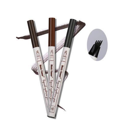 Waterproof Natural Eyebrow Pen Four-claw Eye Brow Tint Fork Tip Eyebrow Tattoo Pencil - YLORESHOP