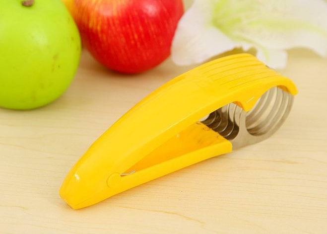 Kitchenware Banana Slicer Stainless Steel Cut Ham Sausage Cutter - YLORESHOP