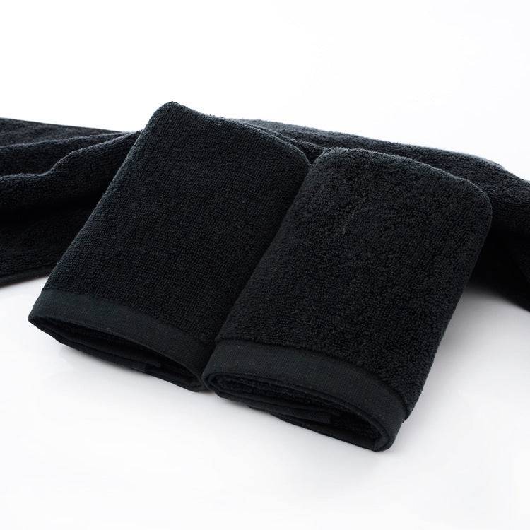 21 strands of black cotton towels - YLORESHOP