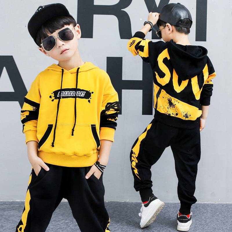 Boy's hooded sports suit - YLORESHOP