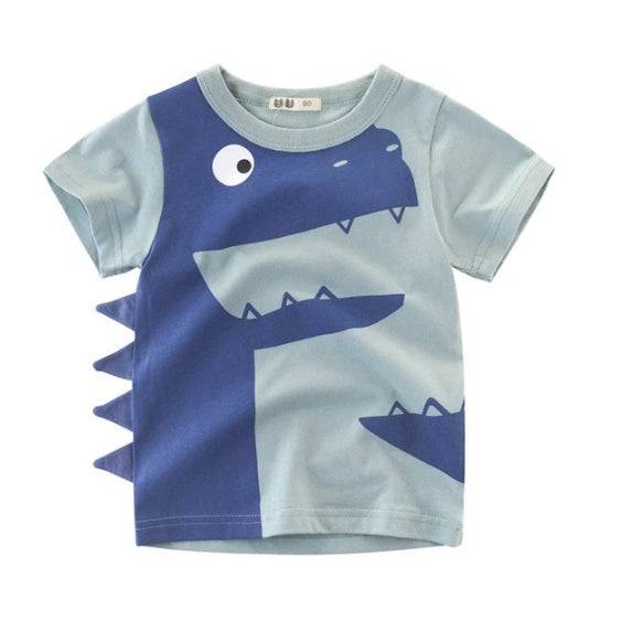 Abbigliamento per bambini Estate T-shirt in cotone per ragazzi nuovi bambini coreani Tesoro da uomo a maniche corte per bambini