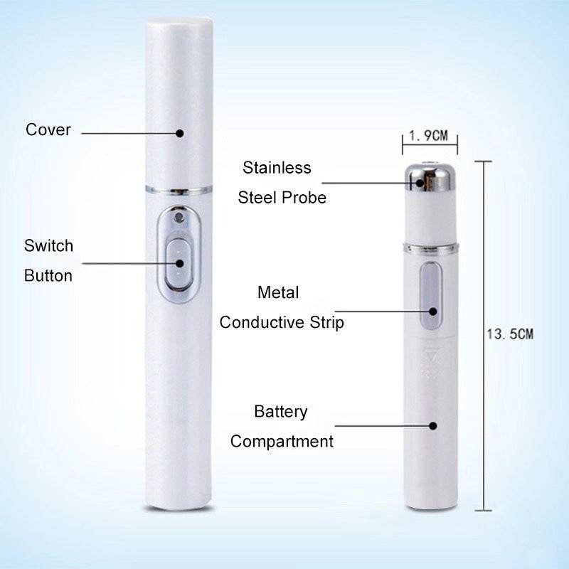 Blue Light Therapy Acne Laser Pen Soft Scar Wrinkle Removal Treatment Device Skin Care Beauty Equipment - YLORESHOP