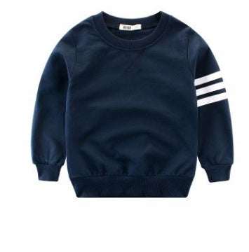 Boy's long sleeve round neck pullover - YLORESHOP