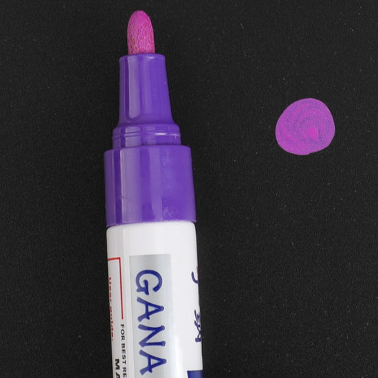 Colorful Waterproof Pen Car Tyre Tire Tread CD Metal Permanent Paint - YLORESHOP