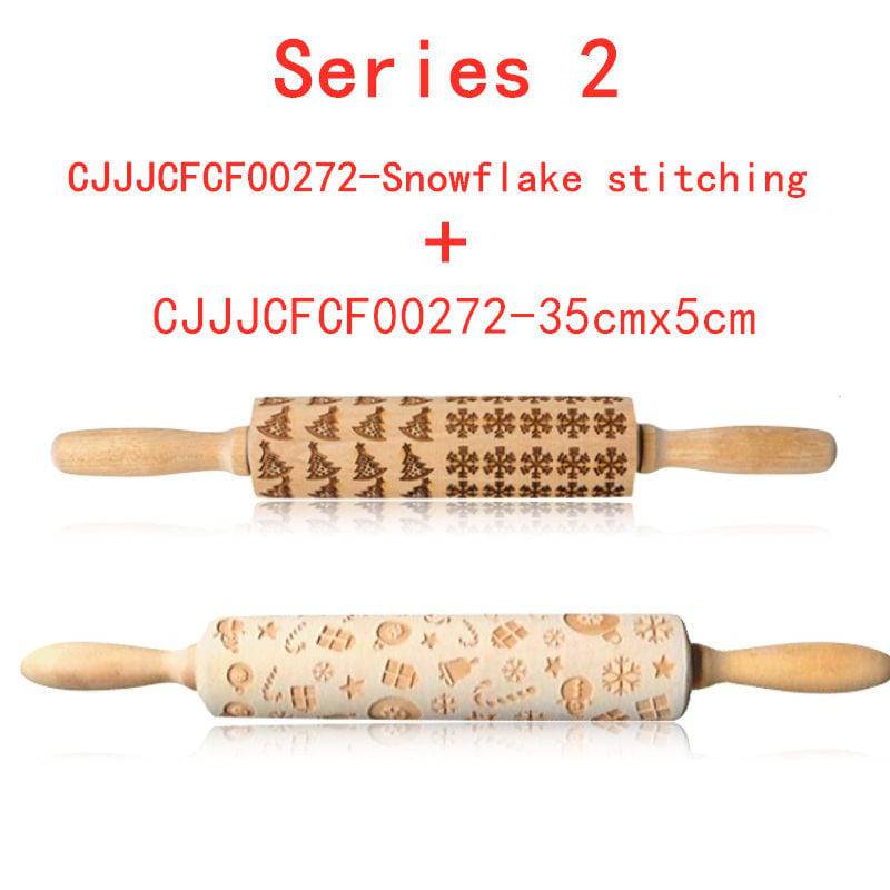 Rolling Pin Christmas Embossing - YLORESHOP