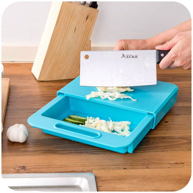 Multifunction Kitchen Chopping Blocks Sinks Drain Basket Cutting Board Vegetable Meat Tools Kitchen Accessories Chopping Board - YLORESHOP