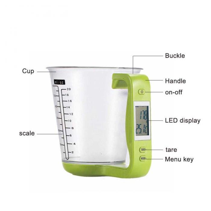 Electronic Scale Measuring Cup Kitchen Scales - YLORESHOP