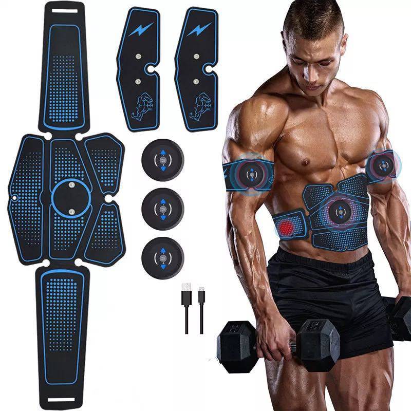 Abdominal muscle training with EMS fitness equipment - YLORESHOP