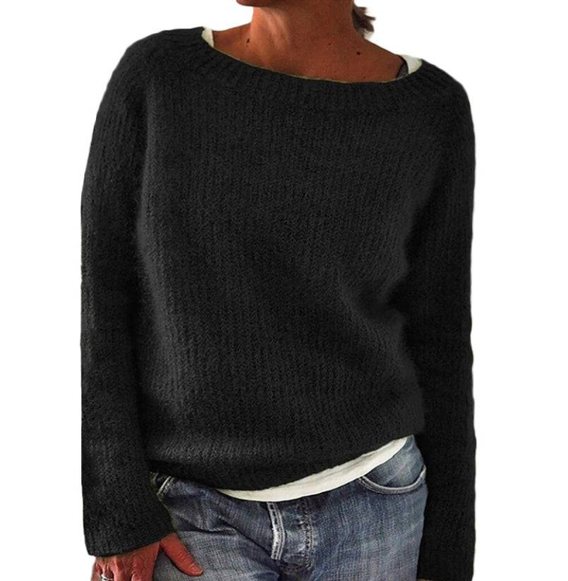 Static version basic sweater knit sweater - YLORESHOP