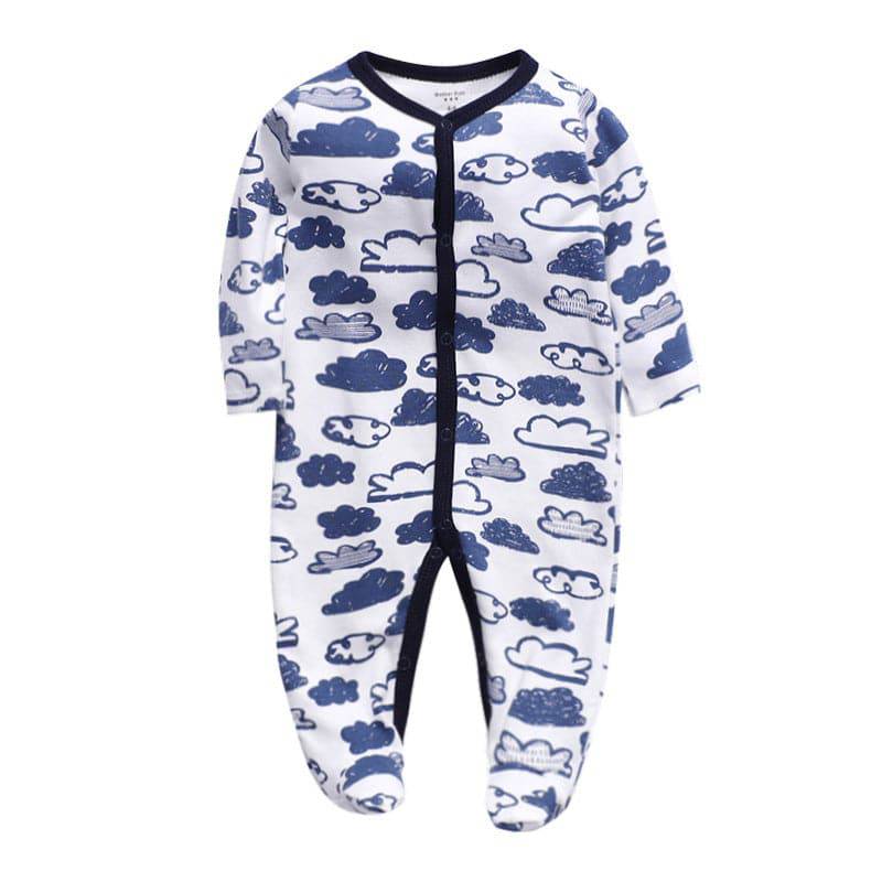 Cotton one-piece clothes baby clothes - YLORESHOP