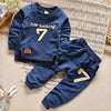Two-piece tracksuit with long-sleeved trousers in cotton for children - YLORESHOP