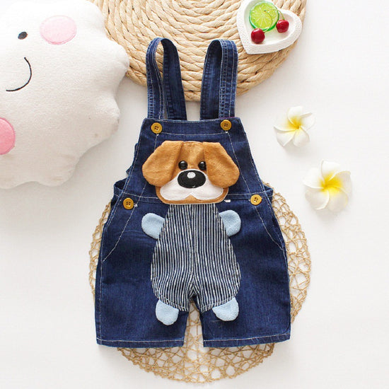 Children's summer denim overalls - YLORESHOP