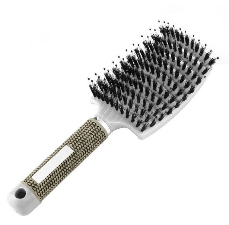 Hairbrush Anti Klit Brushy Haarborstel Women Detangler Hair Brush Bristle Nylon Scalp Massage  Teaser Hair Brush Comb - YLORESHOP