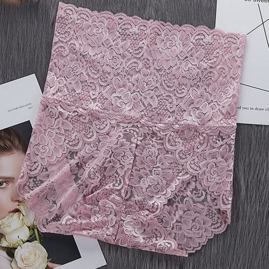 High Waist Lace Underwear Woman Panties - YLORESHOP