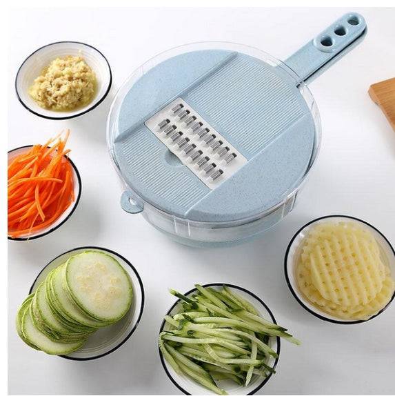 8 In 1 Mandoline Slicer Vegetable Slicer Potato Peeler Carrot Onion Grater With Strainer Vegetable Cutter Kitchen Accessories - YLORESHOP